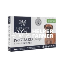 Краплі Дике Дитя ProGUAR для собак вагою від 25 до 40 кг 4 мл (4 піпетки)