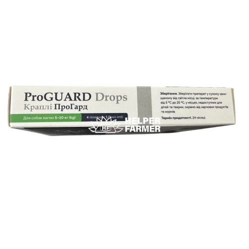 Капли Дикое Дитя ProGUAR для собак весом от 5 до 10 кг 1 мл х 1 шт