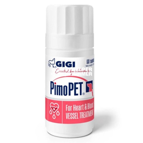ПимоПет GiGi таблетки 10 мг для лечения сердечной недостаточности у собак, 60 таблеток