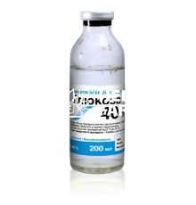 Глюкоза 40% (ДЛЯ ТВАРИН) розчин для ін'єкцій O.L.KAR, 200 мл