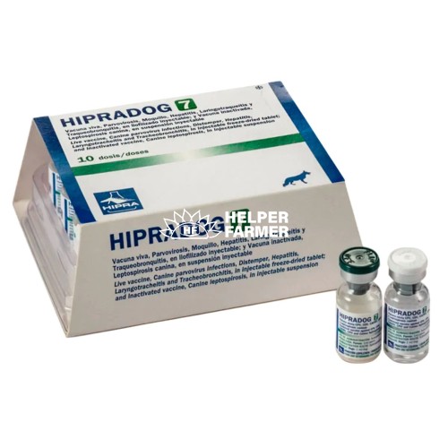 Хіпрадог-7 - мультивалентна вакцина для собак