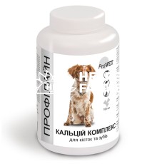 Кальцій Комплекс ProVET Profiline для кісток та зубів для собак, 100 таблеток