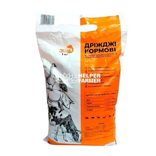 Кормовые дрожжи Зооветконтинент, 1 кг