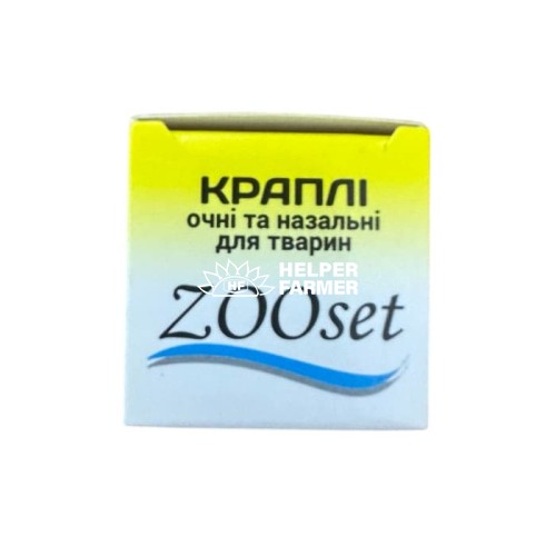 Краплі очні та назальні для тварин - ZOOSet, 10 мл