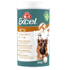Витамины 8in1 Excel Glucosamine для щенков и взрослых собак, для суставов, 110 таблеток