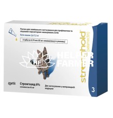 Капли Стронгхолд 6% от блох и клещей для кошек весом от 2.6 до 7.5 кг, 3 пипетки по 0,75 мл