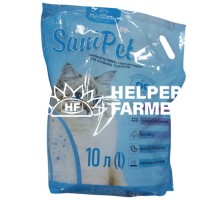 Наполнитель для кошачьего туалета Sani Pet силикалевый, 10 л
