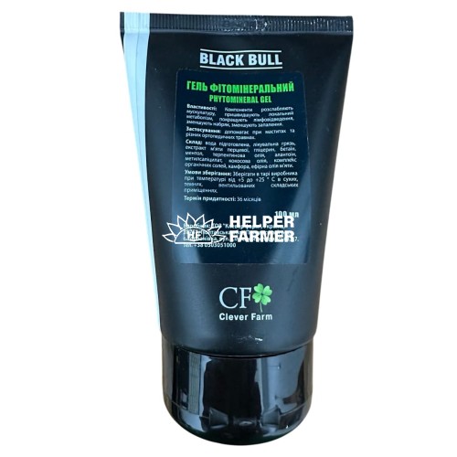Гель Black Bull фітомінеральний, 100 мл