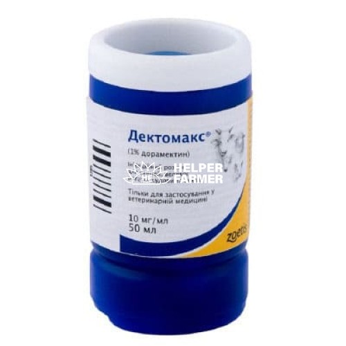 Дектомакс (ДЛЯ ТВАРИН) розчин для ін'єкцій, 50 мл
