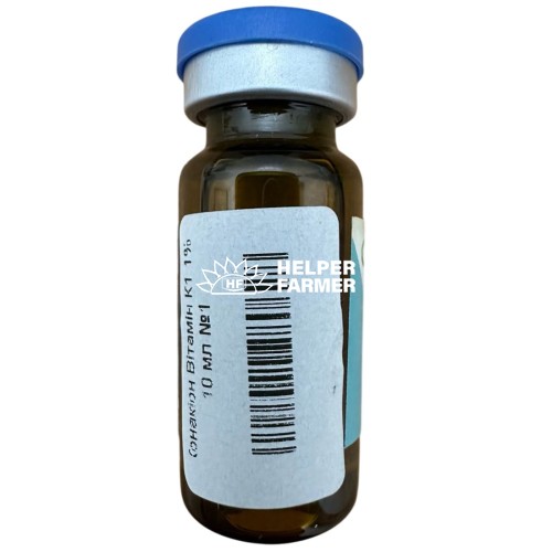 Витамин К1 10 мл 1% (фитоменадион) при отравлении крысиным ядом и кровотечениях