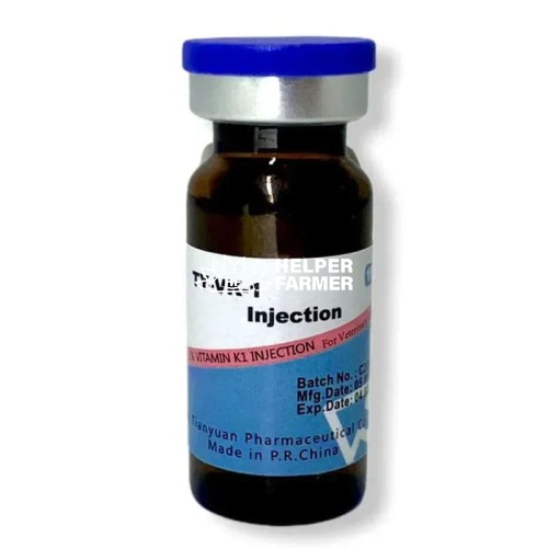 Витамин К1 10 мл 1% (фитоменадион) при отравлении крысиным ядом и кровотечениях