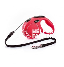 Повідець-рулетка Flexi New Classic M 5 м Червоний