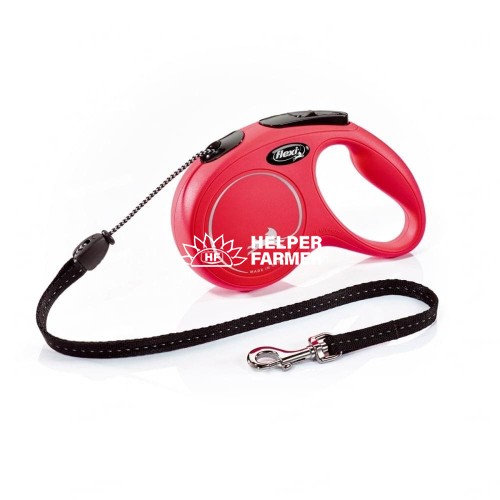 Повідець-рулетка Flexi New Classic M 5 м Червоний