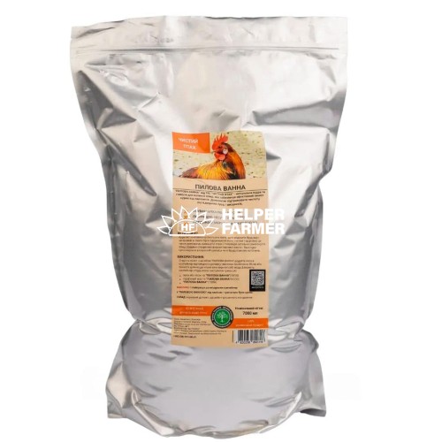 Пилова ванна від ТМ Чистий птах засіб для безпечних і корисних пилових ванн, 7 л