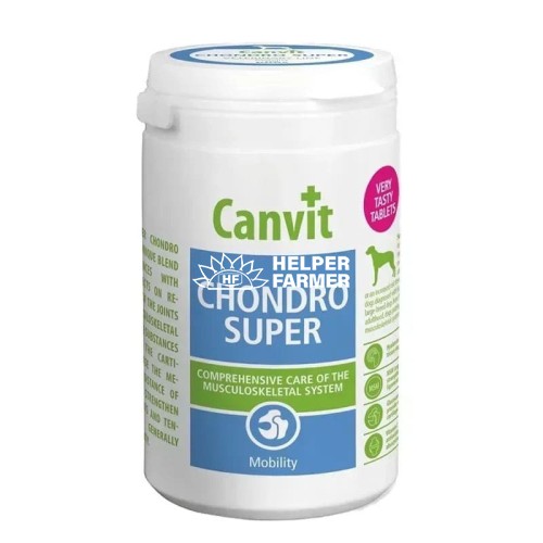 Витамины для собак Canvit Chondro Super, 230 г