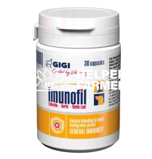 Імунофіл GiGI Imunofil для зміцнення імунітету у собак та котів, 30 капсул