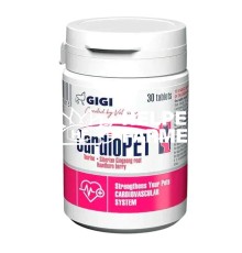 КардіоПет CardioPet GIGI для підтримки серця у собак та котів, 30 таблеток