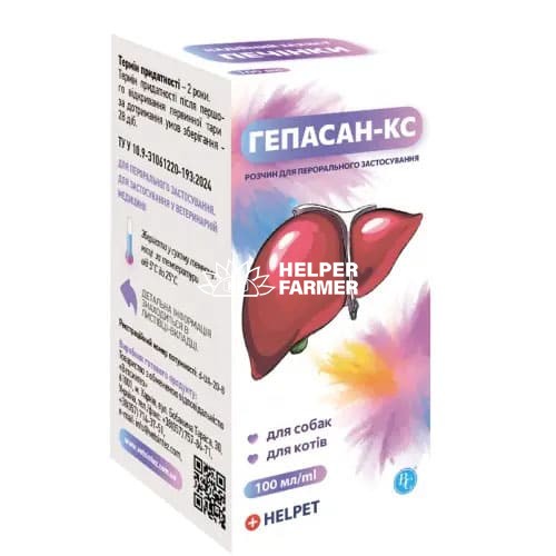 Гепасан-КС Добавка кормовая для собак и кошек, 100 мл