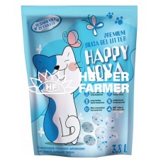 Happy Nova - силикалевый наполнитель Хеппи Нова для кошачьих туалетов, 3.8 л
