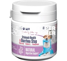 Витаминно-минеральная добавка Gigi Stomach Health & Diarrhea Stop для нормализации функций пищеварительной системы у собак и кошек, 60 таблеток