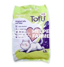 Соевый наполнитель для кошачьего туалета MiMi CAT TOFU с ароматом вишня, 12 л