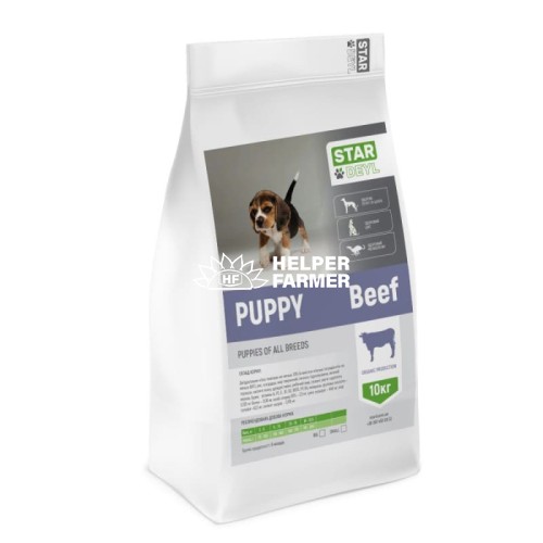 Сухой корм Stardeyl Puppy (телятина) для щенков мелких пород, 10 кг