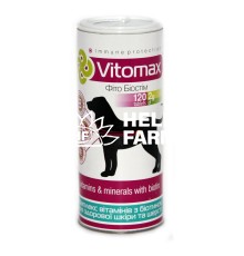 Комплекс вітамінів Vitomax з біотином для собак для здорової шкіри та шерсті, 120 таблеток
