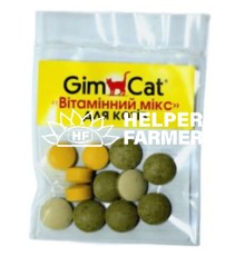 Витамины для кошек GimCat Витаминный микс 12 шт.