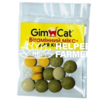 Вітаміни для котів GimCat Вітамінний мікс 12 шт.