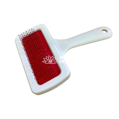 Пуходерка Джинджер 1012 деревянная ручка 9*12,5 см средняя