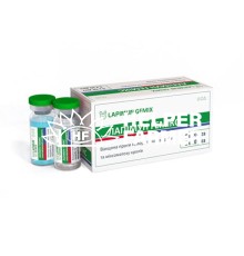 Вакцина Лапимун ГЕМИКС (ДЛЯ ЖИВОТНЫХ) против геморрагической болезни и миксоматоза кроликов БТЛ, 10 доз 1 флакон