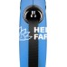 Поводок-рулетка Flexi New Classic для собак L лента 5 м - синий