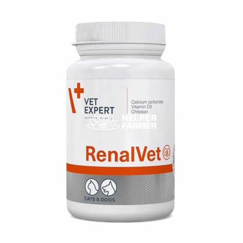 Реналвет VetExpert RenalVet для собак і кішок з нирковою недостатністю, 60 капсул