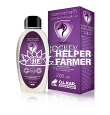 Шампунь-бальзам Жокей відновлюючий з дьогтем і прополісом для коней, 200 мл