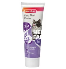 Мальт-Паста Beaphar Duo Malt-Paste для виведення шерсті зі шлунка, 100 г