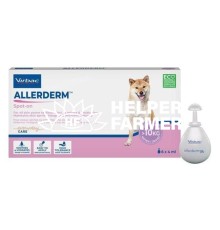 Аллердерм Спот-он Virbac Allerderm Spot-on капли для собак от 10 кг, 6 пипеток по 4 мл
