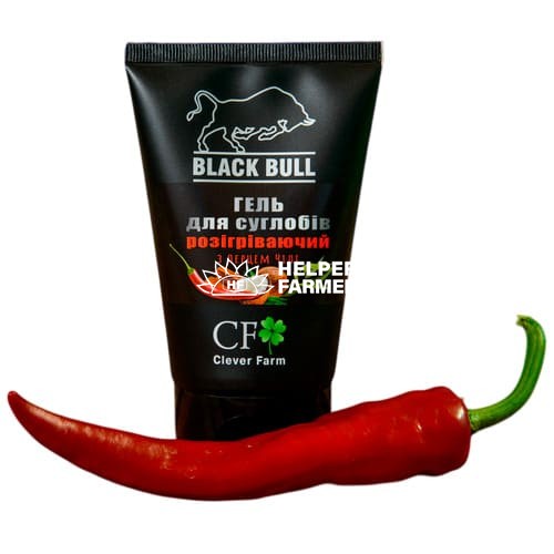 Гель Black Bull для разогревающий суставов, 100 мл
