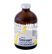 Олиговит (ДЛЯ ЖИВОТНЫХ) витаминно-минеральная эмульсия для инъекций, 100 мл