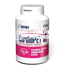 КардіоПет CardioPet GIGI для підтримки серця у собак та котів, 90 таблеток