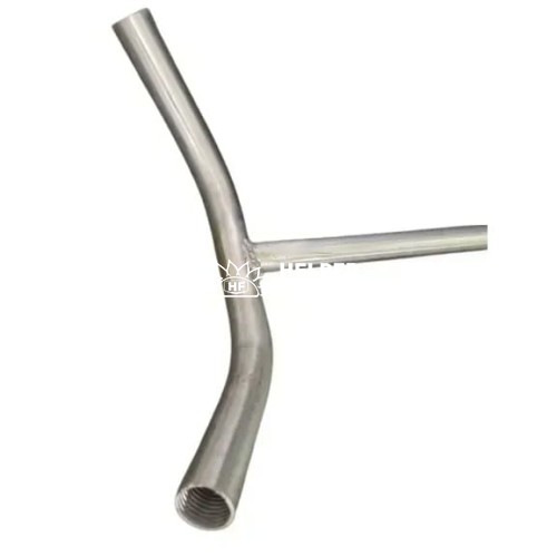 Регульована опора з нержавіючої сталі на 2 поїлки