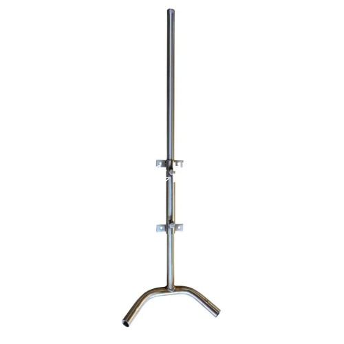 Регулируемая опора из нержавеющей стали на 2 поилки