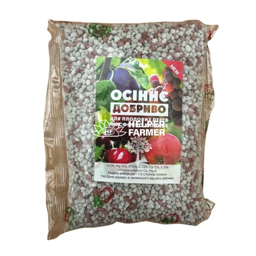 Удобрение Осеннее гранулированное для фруктовых деревьев, 1 кг