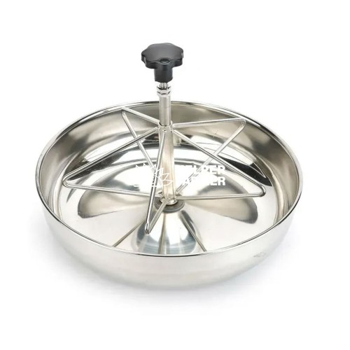 Годівниця для поросят 3 л нержавійка (28,5 см)