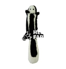Игрушка для собак Papillon Скунс с плюшем и пискавкой, 45 см