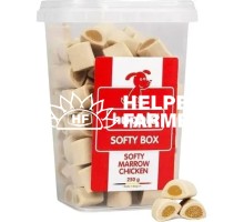 Нежное мясное лакомство Hupple Softy marrow chicken для собак с курицей, 250 г