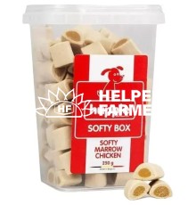 Нежное мясное лакомство Hupple Softy marrow chicken для собак с курицей, 250 г