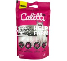 Наповнювач для котячого туалету Calitti Crystals Fresh blue силікагелевий Гірська свіжість blue, 3,8 л