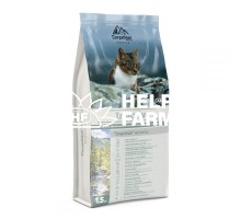 Сухий корм для кастрованих і стерилізованих котів Carpathian Pet Food Inactive з куркою і атлантичним палтусом для малоактивних, 1,5 кг