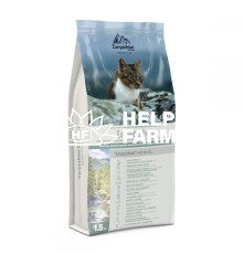 Сухий корм для кастрованих і стерилізованих котів Carpathian Pet Food Inactive з куркою і атлантичним палтусом для малоактивних, 1,5 кг