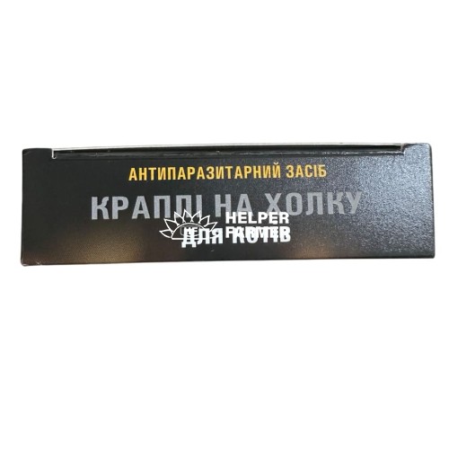 Капли на холке Ginger Professional для кошек и котят 4-8 кг 1 мл, 4 пипетки